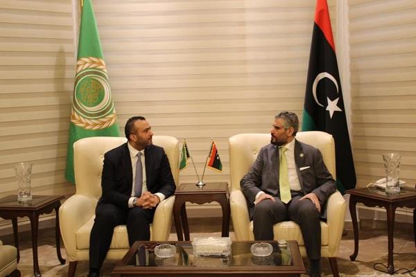مندوب ليبيا بالجامعة العربية يؤكد أهمية تعزيز التنسيق بين المؤسسات بما يخدم مصالح الليبيين بالداخل والخارج