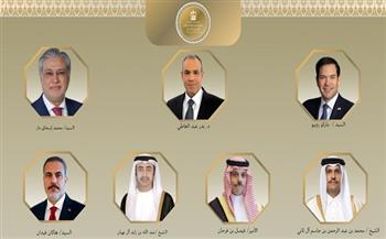 وزير الخارجية يبحث التطورات الإقليمية مع نظرائه من أمريكا وباكستان وقطر والسعودية والإمارات وتركيا