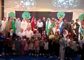 ختام ليالي العرض المسرحي "الطبابلي" لفرقة النور للمكفوفين