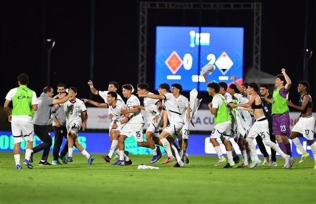 أمم أفريقيا للناشئين.. لاعبو المنتخب الوطني يحتفلون بالميدالية البرونزية
