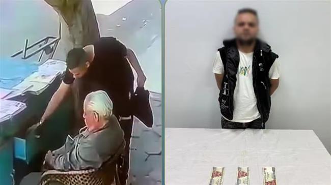ضبط المتهم بسرقة بائع جرائد في حلوان بعد تداول فيديو الواقعة