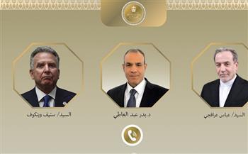 اتصالان هاتفيان لوزير الخارجية مع نظيره الإيراني والمبعوث الأمريكي الخاص للشرق الأوسط