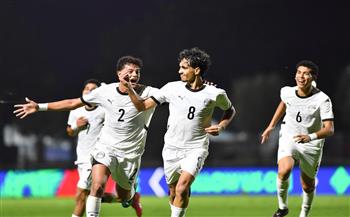 أمم أفريقيا للناشئين.. مصر تتقدم على المغرب بهدف محمد السيد