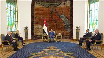 الرئيس السيسي يؤكد تقدير مصر للعلاقات الاستراتيجية التي تجمع مصر والولايات المتحدة الأمريكية