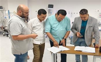 صحة سوهاج: متابعة الإنضباط وجودة الخدمات الطبية بمستشفي ساقلتة والمراغة 