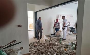حملات موسعة لإزالة البناء العشوائي بالإسكندرية