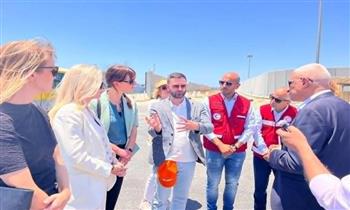 وفد من النواب الهولندي يتفقد معبر رفح البري ويشيد بالجهود المصرية لدعم الاستقرار بالمنطقة