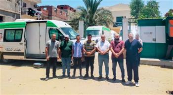مبادرة «حياة كريمة» بمحافظة الشرقية تقدم الخدمة الطبية بالمجان لأكثر من ١٤٠٠ مريض بقرية شيط الهوى 