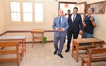 محافظ الغربية يتفقد جاهزية لجان الثانوية العامة بطنطا.. ويؤكد رفع درجة الاستعداد لاستقبال الطلاب