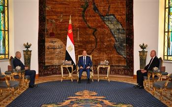 الرئيس السيسي يؤكد حرص مصر على مواصلة دعمها الراسخ لدور الجامعة العربية