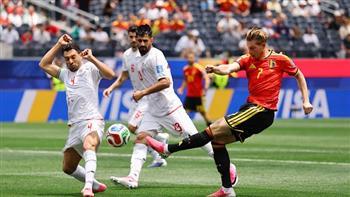 مجموعة مصر.. تعادل سلبي بين إيران وبلجيكا بعد ساعة لعب في كأس العالم 2026
