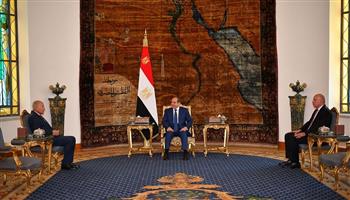 الرئيس السيسي يلتقي أمين عام جامعة الدول العربية