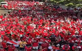 جماهير مصر تحتل شوراع كندا بعد الفوز عل نيوزيلندا في كأس العالم 2026|فيديو