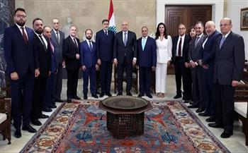 الرئيس اللبناني: نرحب بأي مساعدة لإنهاء الحرب ولا نقبل التدخل في شؤوننا الداخلية
