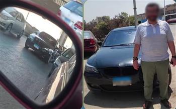 ضبط قائد سيارة أخفى لوحاتها المعدنية للتهرب من المخالفات بالقاهرة