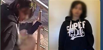 ضبط فتاة أجنبية ظهرت في فيديو خلال تدخين سيجارة حشيش في قرية سياحية بمطروح