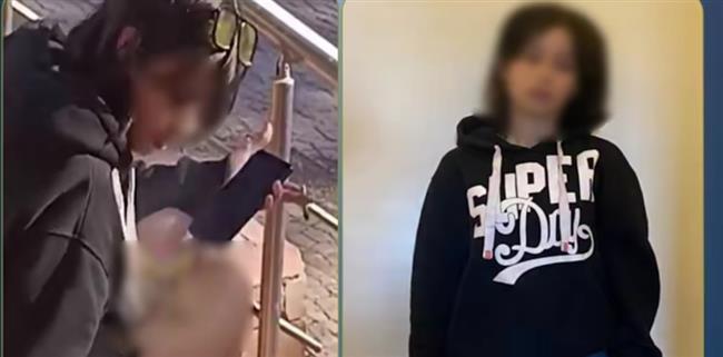 ضبط فتاة أجنبية ظهرت في فيديو خلال تدخين سيجارة حشيش في قرية سياحية بمطروح