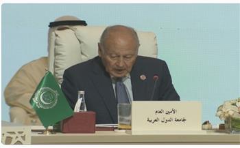 أبوالغيط: القضية الفلسطينية تراجعت على أجندة العالم بفعل الأزمات والصراعات.. والجامعة العربية باقية