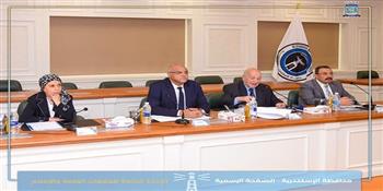 محافظ الإسكندرية يشهد اجتماع مجلس أمناء جامعة الإسكندرية الأهلية