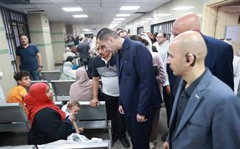 نائب وزير الصحة يتفقد المنشآت الصحية بالشرقية ويوجه بتوفير كرسي أسنان بمركز طبي منيا القمح 