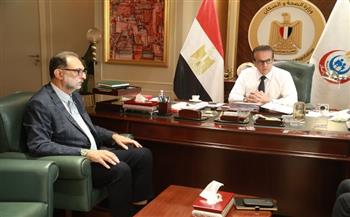 وزير الصحة يلتقي رئيس سلامة الغذاء لبحث سبل تعزيز التعاون والتنسيق المشترك   