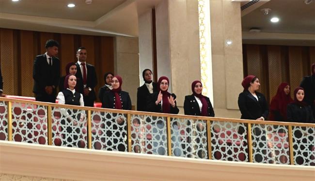 مجلس النواب يستقبل وفداً من أعضاء هيئة التدريس والطلاب بجامعة دميـاط  