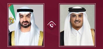 أمير قطر يبحث هاتفيا مع رئيس الإمارات العلاقات الأخوية الوثيقة