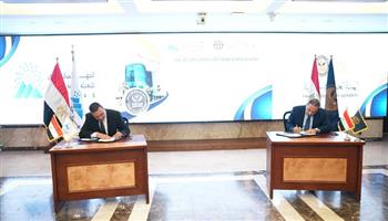 الرقابة المالية والإحصاء يوقعان أول بروتوكول لتبادل بيانات قطاع التأمين وسوق المال   