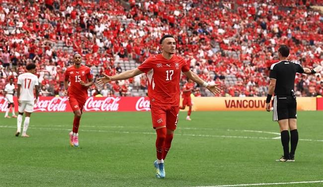 كأس العالم 2026.. سويسرا تسجل الهدف الأول في شباك كندا