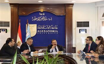 القائم بأعمال رئيس جامعة الإسكندرية: نلتزم بتوفير كافة أوجه الدعم والرعاية للطلاب من ذوي الهمم
