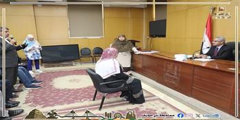 محافظ بني سويف يوجه بحلول فورية لشكاوى المواطنين ويقرر دعماً للحالات الإنسانية خلال اللقاء الأسبوعي المفتوح