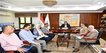نائب محافظ الفيوم يتابع الموقف التنفيذي لمشروع مجمع صناعات الزيتون المتكامل بيوسف الصديق