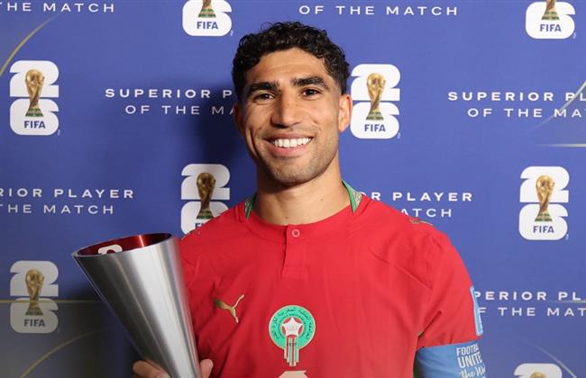 العرب في المونديال.. أشرف حكيمي رجل مباراة المغرب وهايتي