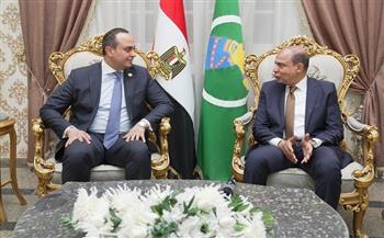 محافظ المنيا يستقبل مجلس إدارة الهيئة العامة للرعاية الصحية قبيل انعقاد الاجتماع الدوري