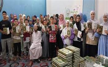 منطقة بني سويف الأزهرية توزع دفعة جديدة من المصاحف على 37 مكتبًا لتحفيظ القرآن الكريم