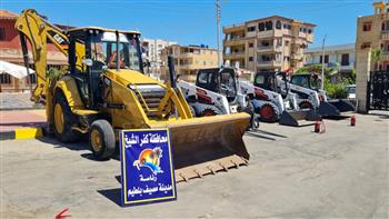 محافظ كفرالشيخ يتابع جاهزية معدات مدينة مصيف بلطيم ويؤكد رفع درجة الاستعداد للتعامل مع الطوارئ
