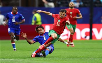 العرب في المونديال.. أشرف حكيمي يدرك التعادل للمغرب في مرمى هايتي