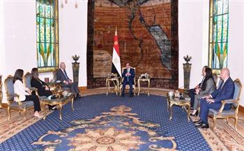 الرئيس السيسي يؤكد اعتزاز مصر بالتعاون مع مفوضية الأمم المتحدة لشؤون اللاجئين
