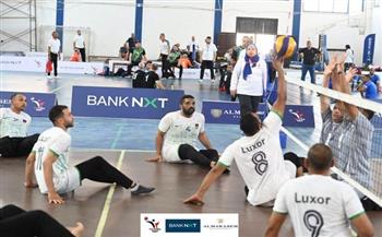 نادي الإرادة والتحدي بالأقصر يحافظ على مكانه بالدوري الممتاز للطائرة جلوس ويحصد المركز السابع