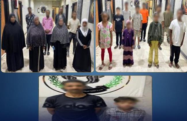 ضبط 9 أشخاص بالقاهرة لقيامهم باستغلال الأطفال الأحداث في أعمال التسول