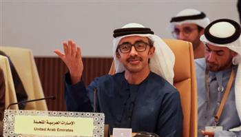 وزير الخارجية الإماراتي: الدبلوماسية والحوار السبيل الأمثل لحل الأزمات الإقليمية
