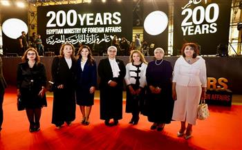 رئيسة  القومي للمرأة تشارك فث احتفالية وزارة الخارجية بمناسبة مرور 200 عام على تأسيسها