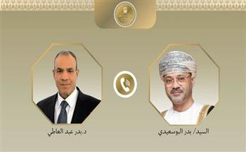 وزير الخارجية ونظيره العماني يبحثان التطورات الاقليمية