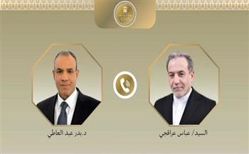 وزيرا الخارجية المصري والإيراني يبحثان التطورات الإقليمية