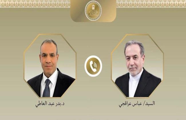 وزيرا الخارجية المصري والإيراني يبحثان التطورات الإقليمية