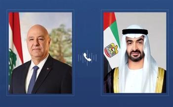 لبنان والإمارات يبحثان التطورات الأخيرة.. والشيخ محمد بن زايد يؤكد استمرار الدعم