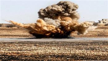  التلفزيون السوري: مقتل شخصين نتيجة انفجار لغم أرضي بريف إدلب