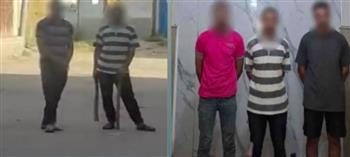 ضبط شقيقين بالبحيرة بعد تداول فيديو يتهمهما بممارسة البلطجة والتلويح بعصا خشبية