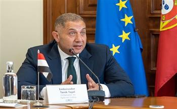 السفير المصري بلشبونة يلتقي مجموعة الصداقة البرلمانية البرتغالية المصرية