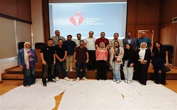 اللجنة الطبية باتحاد اليد تنظم برنامجًا لتدريب الإنعاش القلبي الرئوي (CPR) وفقًا لمعايير جمعية القلب الأمريكية